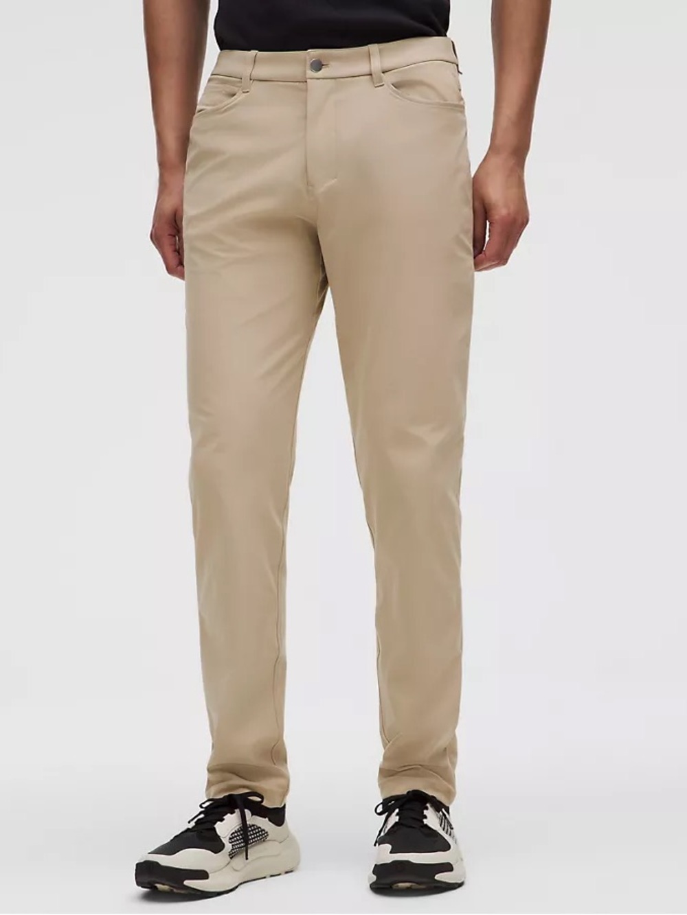 Lululemon ABC Classic-Fit Trouser Warpstreme, Men’s Size 34 x 32 Whacky Khaki